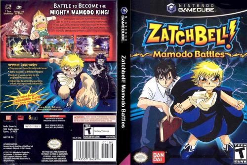 Zatch Bell Mamodo Battles Cover - Click for full size image