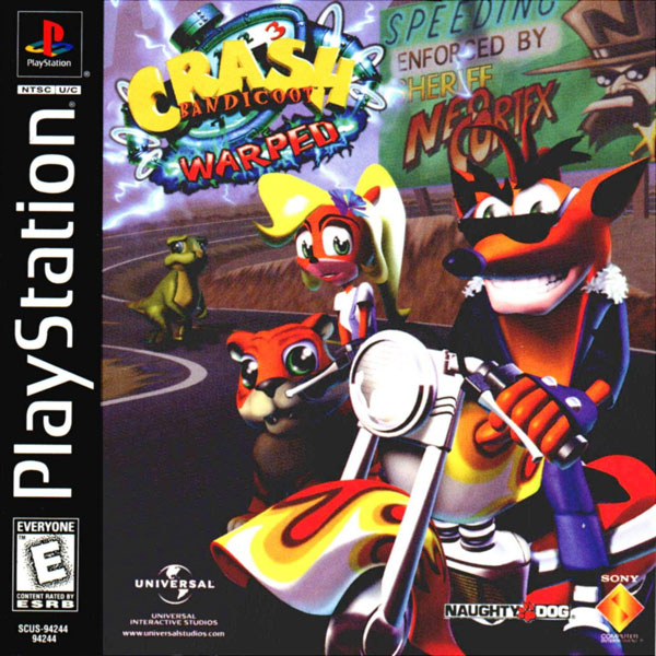 Crash Bandicoot 3 - Warped [U] Front Cover