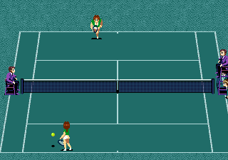 Jennifer Capriati Tennis (USA) In game screenshot