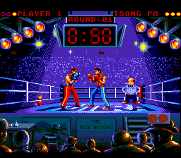 Kick Boxing, The (Japan) In game screenshot