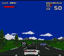 Lotus Turbo Challenge (USA, Europe) In game screenshot