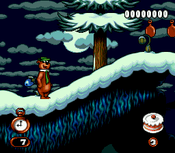 Yogi Bear's Cartoon Capers (Europe) In game screenshot