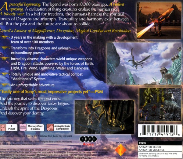 Download Game Legend Of Dragoon Psx